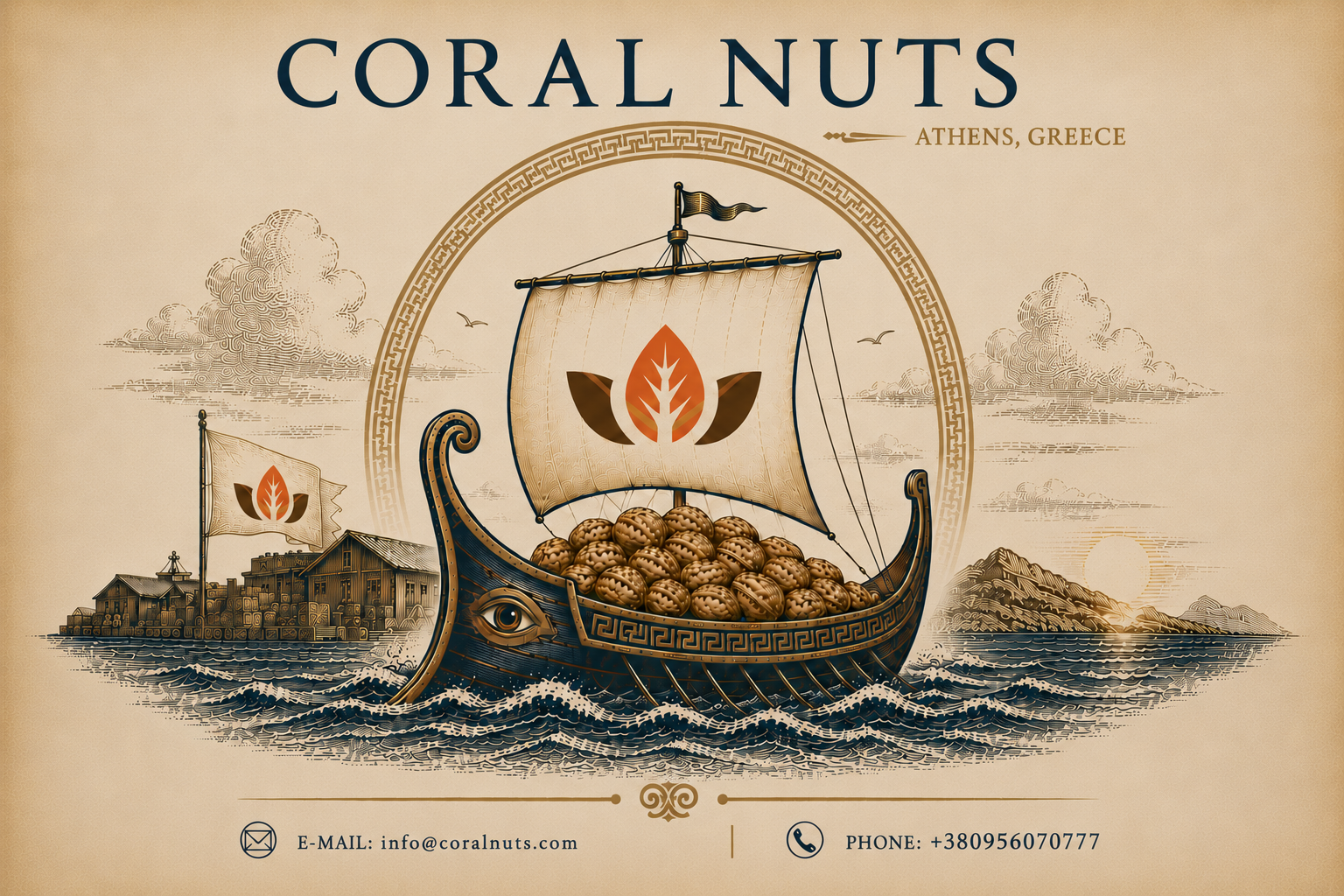 CORAL NUTS logo